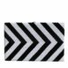 Dolce & Gabbana Black/White Sequin Chevron Clutch Women's Chevron Sequin Evening Clutch Kiss-lock Sequin Clutch Bag