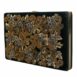 Dolce & Gabbana Floral Embroidered Velvet Clutch