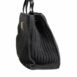 Dolce & Gabbana Knitted Tote Bag with Leather Handles Women Black Shoulder Bags