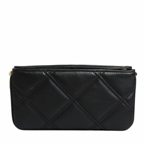 Dolce & Gabbana CrystalEmbellished Quilted Shoulder Bag Women Black