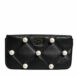Dolce & Gabbana Sicily Quilted Pearl Shoulder Bag Women Black