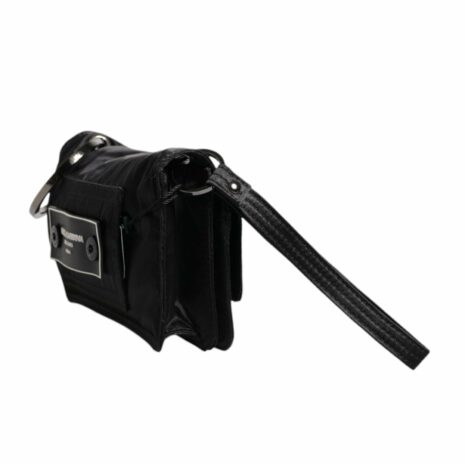 Dolce & Gabbana Fabric Logo Two Way Clutch Crossbody Bag