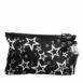 Dolce & Gabbana Star Print Nylon Clutch Women Black And White Clutch Bags