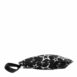Dolce & Gabbana Star Print Nylon Clutch Women Black And White Clutch Bags