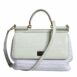 Dolce & Gabbana Raffia Leather Crossbody Bag with Gold-Tone Hardware