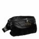 Dolce & Gabbana Black Nylon Belt Bag