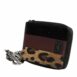 Dolce & Gabbana Leopard Leather Bifold Card Holder Wallet with Logo Plaque and Card Slots