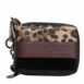 Dolce & Gabbana Leopard Leather Bifold Card Holder Wallet with Logo Plaque and Card Slots