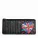 Dolce & Gabbana Leather Cardholder Wallet with Internal Pocket and Card Slot ONE SIZE Black