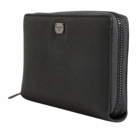 Dolce & Gabbana ZipAround Wallet BIC4259A1172 Women Dark Gray