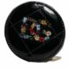 Dolce & Gabbana Compact Mirror Crystal Embellishment Women Black Wallets & Pouches