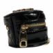 Dolce & Gabbana Compact Mirror Crystal Embellishment Women Black Wallets & Pouches