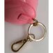Dolce & Gabbana Round Quilted Zip Wallet Women Pink Wallets & Pouches