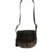 Dolce & Gabbana Leopard Print Leather Crossbody Bag Women Black And Brown Shoulder Bags
