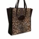 Dolce & Gabbana Leopard Print Tote Bag Women Brown