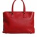 Dolce & Gabbana Pebbled Leather Tote Bag Women Red ONE SIZE Red