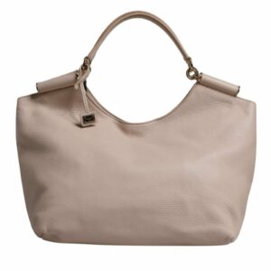 Dolce & Gabbana Leather Tote Handbag Women Pink Tote Bags ONE SIZE Pink
