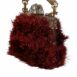 Dolce & Gabbana Red Tinsel Evening Handbag Women