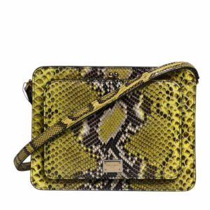Dolce & Gabbana Snakeskin Crossbody Bag Women Green ONE SIZE Green