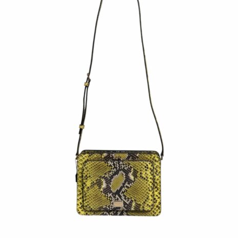 Dolce & Gabbana Snakeskin Crossbody Bag Women Green
