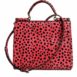 Dolce & Gabbana Polka Dot Snakeskin Shoulder Bag Women Pink ONE SIZE Pink