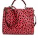 Dolce & Gabbana Polka Dot Snakeskin Shoulder Bag Women Pink