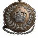 Dolce & Gabbana Crown Laurel Wreath Crossbody Women Gold Crossbody Bags ONE SIZE Gold