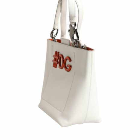 Dolce & Gabbana DG Logo Tote Bag Women White