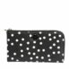 Dolce & Gabbana Polka Dot Zip Around Wallet Women Black And White Wallets & Pouches ONE SIZE Black And White