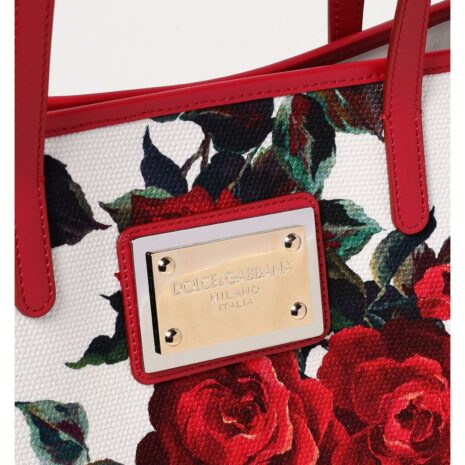 Dolce & Gabbana Floral Tote Bag Women Pink