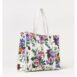 Dolce & Gabbana Floral Canvas Tote Bag Women Multicolor
