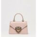 Dolce & Gabbana Sicily Mini Bag Heart Embellishment Women Blush Pink Clutch Bags ONE SIZE Blush Pink