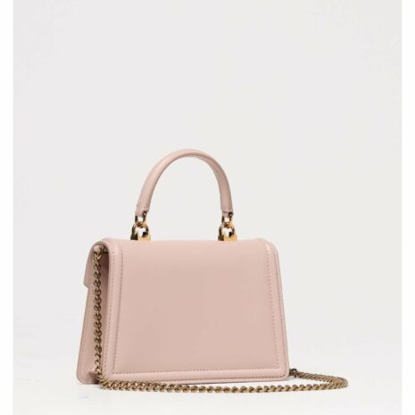 Dolce & Gabbana Sicily Mini Bag Heart Embellishment Women Blush Pink Clutch Bags