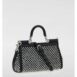 Dolce & Gabbana Sicily CrystalEmbellished Top Handle Bag Women Black Clutch Bags
