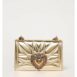 Dolce & Gabbana Sicily Quilted Leather Shoulder Bag Women Dark Clutch Bags ONE SIZE Dark