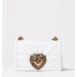 Dolce & Gabbana Sicily HeartShaped Quilted Bag Women White Clutch Bags ONE SIZE White