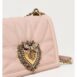 Dolce & Gabbana Sicily Quilted Shoulder Bag Women Blush Pink Clutch Bags