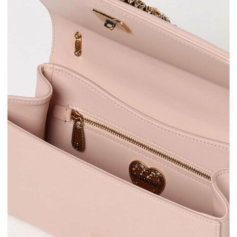 Dolce & Gabbana Sicily Quilted Shoulder Bag Women Blush Pink Clutch Bags