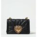 Dolce & Gabbana Sicily Quilted Chain Bag Women Black Clutch Bags ONE SIZE Black