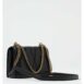 Dolce & Gabbana Sicily Quilted Chain Bag Women Black Clutch Bags
