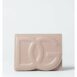 Dolce & Gabbana DG Logo Quilted Clutch Women Pink Clutch Bags ONE SIZE Pink
