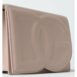 Dolce & Gabbana DG Logo Quilted Clutch Women Pink Clutch Bags