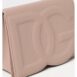 Dolce & Gabbana DG Logo Quilted Clutch Women Pink Clutch Bags