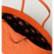 Dolce & Gabbana Shopper Tote Leather Women Orange Tote Bags