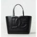 Dolce & Gabbana DG Embossed Tote Bag Women Black ONE SIZE Black