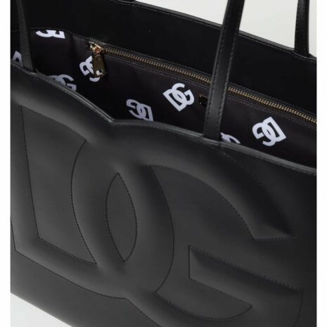 Dolce & Gabbana DG Embossed Tote Bag Women Black