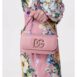 Dolce & Gabbana DG Logo Leather Clutch Bag Women Pink