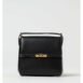 Dolce & Gabbana Leather TopHandle Handbag Women Black Clutch Bags ONE SIZE Black