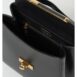 Dolce & Gabbana Leather TopHandle Handbag Women Black Clutch Bags