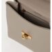 Dolce & Gabbana Top Handle Leather Handbag Women Brown Clutch Bags